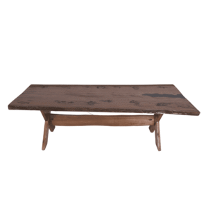 Mesa Prancha Única resinada Pés de X 2.5M - Imagem 3